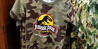 ジュラシックパーク迷彩柄Tシャツ| キャステル | CASTEL ディズニー情報