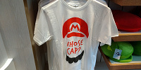 マリオTシャツ（白）| キャステル | CASTEL ディズニー情報