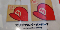 マリオの帽子柄オリジナルペーパーバッグ| キャステル | CASTEL ディズニー情報