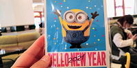 ミニオンの年賀状 | キャステル | CASTEL ディズニー情報