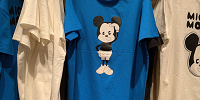 ビッグシルエットTシャツ（ブルー）| キャステル | CASTEL ディズニー情報