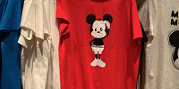 ビッグシルエットTシャツ（レッド）| キャステル | CASTEL ディズニー情報