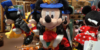 ミッキーバースデーぬいぐるみバッジ| キャステル | CASTEL ディズニー情報