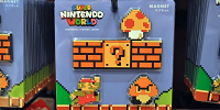 マリオとハテナブロックのマグネット| キャステル | CASTEL ディズニー情報
