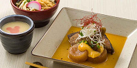 本日の魚料理とうどん膳| キャステル | CASTEL ディズニー情報
