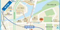 アンパンマンミュージアムの地図| キャステル | CASTEL ディズニー情報