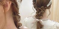 リボン×ヘアクリップアレンジ| キャステル | CASTEL ディズニー情報