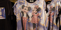 ミッキー＆ミニーレディースTシャツ（ブラック）| キャステル | CASTEL ディズニー情報