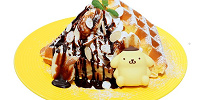 プリンくんと行くくいしんぼうツアー★チョコバナナマウンテンワッフル| キャステル | CASTEL ディズニー情報