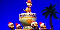 太鼓をたたくチャンドゥ| キャステル | CASTEL ディズニー情報