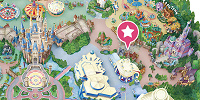 ビレッジショップスの位置| キャステル | CASTEL ディズニー情報