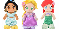 ディズニープリンセスぬいもーず| キャステル | CASTEL ディズニー情報