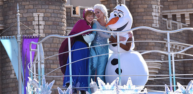 期間限定 必見 アナとエルサのウィンター グリーティング