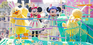 東京ディズニーシー ディズニーイースター グッズ ショー メニューにうさピヨ登場
