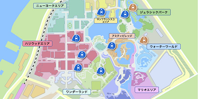 ユニバの自販機10か所をMAPつき解説！場所や飲み物の種類を解説！パーク内や待ち列にも！