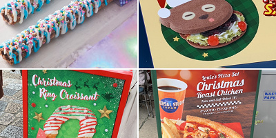 【2023】ユニバのクリスマスフードまとめ！チュロス、ミニオンまん、マリオフード、食べ歩きフード一覧