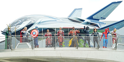 【パリディズニー】アベンジャーズキャンパスには何がある？アトラクション・レストラン・ショップ・グリーティング解説！