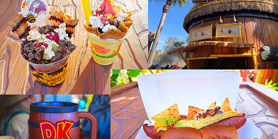 【USJ】ドンキーコングフード一覧！食レポ大公開！値段&販売場所まとめ