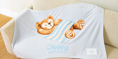 【6/17発売】ダッフィー×ジェラピケ(gelato pique)グッズ！ルームウェアやブランケットが登場♪