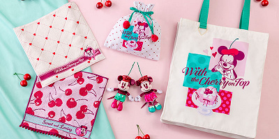 【2/5発売】ミニーさくらんぼグッズまとめ！キュートなさくらんぼ柄のファッショングッズ、雑貨、コスメ！