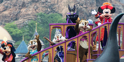 【混雑予想】2018年10月はディズニーハロウィーン＆仮装！3連休の混雑と年パス使用不可日に注意！