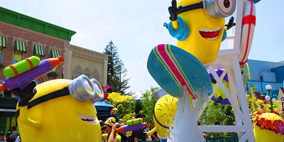 映画『怪盗グルーの月泥棒3D』で一躍人気となったミニオンって？ミニオンとUSJをハチャメチャに楽しもう♪