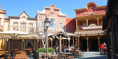 【ウエスタンランド】BGMの音楽・アトラクション・レストラン＆ショップ！シューティングギャラリーで景品ゲット！