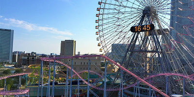 【コスモワールド】横浜で観覧車のある遊園地に行ってみた！周辺観光スポットやみなとみらいデート情報も
