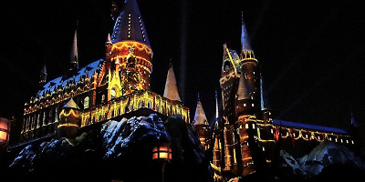 【2018】ホグワーツマジカルナイト鑑賞ガイド！USJハリーポッター城のプロジェクションマッピング