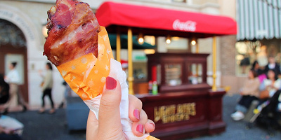 【ユニバ】ターキーレッグはどこに売ってる？値段・場所・カロリー・味の感想も