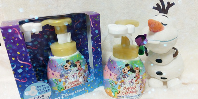 【使ってみたレポ】ミッキーシェイプハンドソープの使い方コツまとめ！ディズニーパークとの比較も！