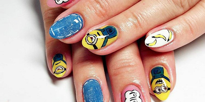 【2019】ユニバネイル15選！ミニオン、セサミ、ハリポタ、スヌーピーのネイルを写真付きで紹介