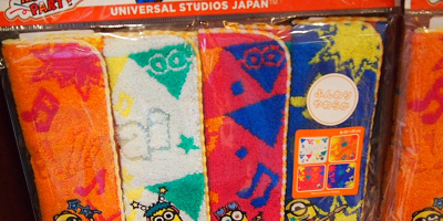 【USJ】タオルのお土産16選！ミニオン、ハリポタ、スヌーピー、セサミなどサイズ別に紹介