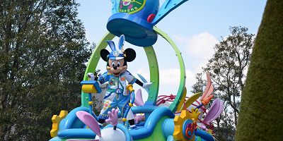 【2019】「うさたま大脱走」パレード完全ガイド！イースターパレードの停止位置＆キャラクター