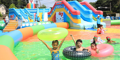 【ハーモニーランドのプール2024】スプラッシュアイランドの料金＆割引・プールの種類・アクセス方法まとめ！