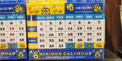 【2020年版】ユニバのカレンダー5選！ミニオン、スヌーピー他のブロック＆月めくりカレンダー