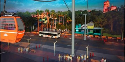 【WDW】ディズニースカイライナー徹底解説！パーク⇔ホテル間をゴンドラで移動！