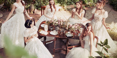 【ディズニー】ウエディングドレスコレクション！プリンセスたちのカラードレスなどが登場！