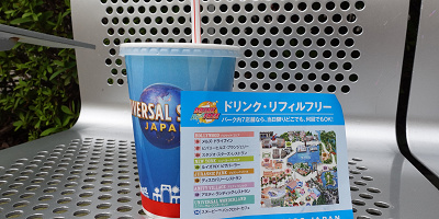 【1日飲み放題】USJの「ドリンク・リフィルフリー」をMAPつき解説！利用方法や値段、販売場所も！