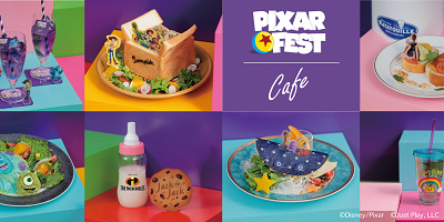【OH MY CAFE】ピクサーカフェが8/28よりオープン！メニューやグッズなどカラフルな世界観が魅力！