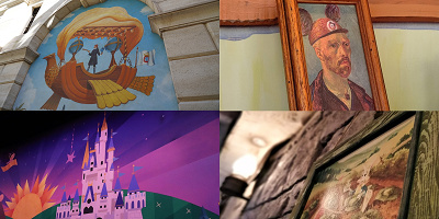 【クイズ】ディズニーランド&シーにある絵！どこにある絵でしょう？