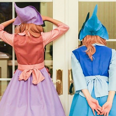 姉妹でおそろいミッキーコーデ キャステル Castel ディズニー情報