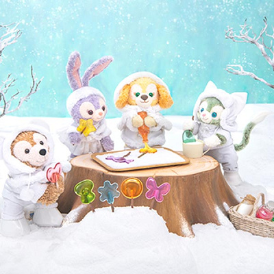 ダッフィー＆フレンズのホワイト・ウィンタータイム・ワンダーズグッズ