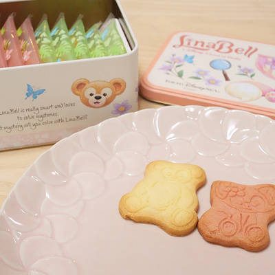 リーナ・ベルとダッフィーのクッキー