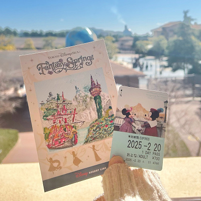 ディズニーリゾートラインのスタンプラリー