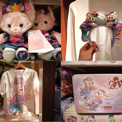 香港ディズニー20周年「ダッフィー＆フレンズ・グランドセレブレーション・グッズ」