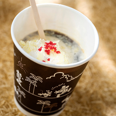 ウィンナコーヒー（マカダミアナッツシロップ＆チョコ）