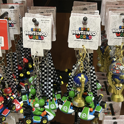 ヨッシーマリオカートのキーチェーン