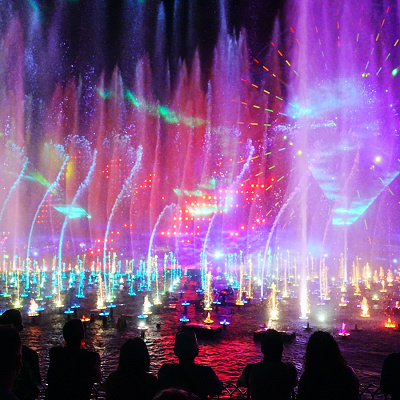 カリフォルニア・アナハイムディズニーランドリゾートのショー：ワールド・オブ・カラー
