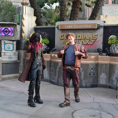 カリフォルニア・アナハイムディズニーランドリゾートのショー：ガーディアンズ・オブ・ギャラクシー：オーサム・ダンス・オフ